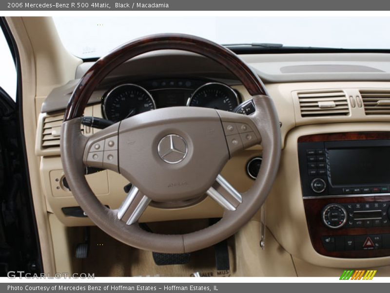 Black / Macadamia 2006 Mercedes-Benz R 500 4Matic