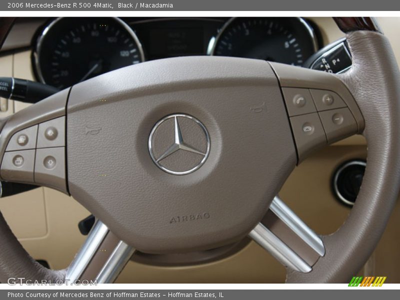 Black / Macadamia 2006 Mercedes-Benz R 500 4Matic