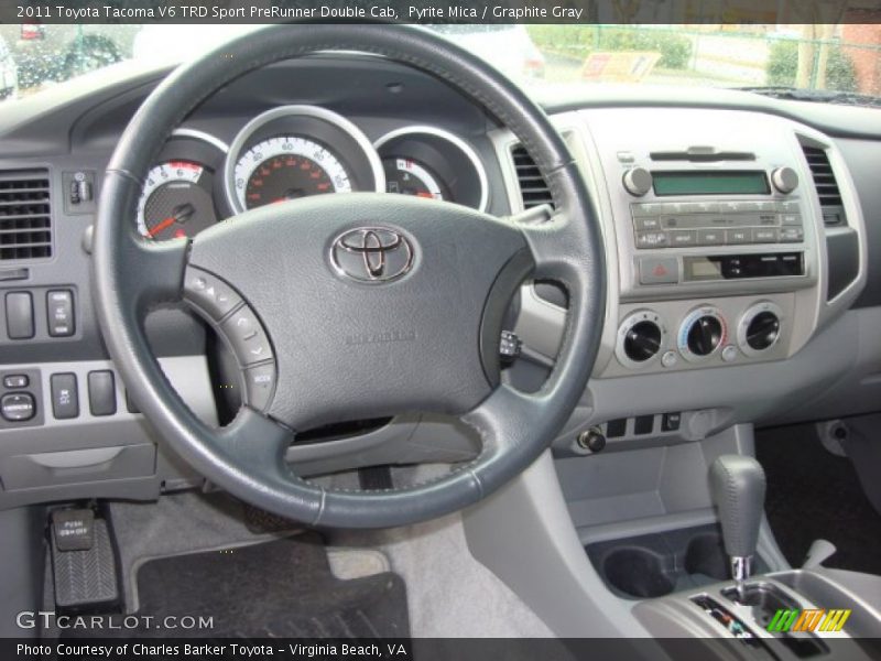 Pyrite Mica / Graphite Gray 2011 Toyota Tacoma V6 TRD Sport PreRunner Double Cab