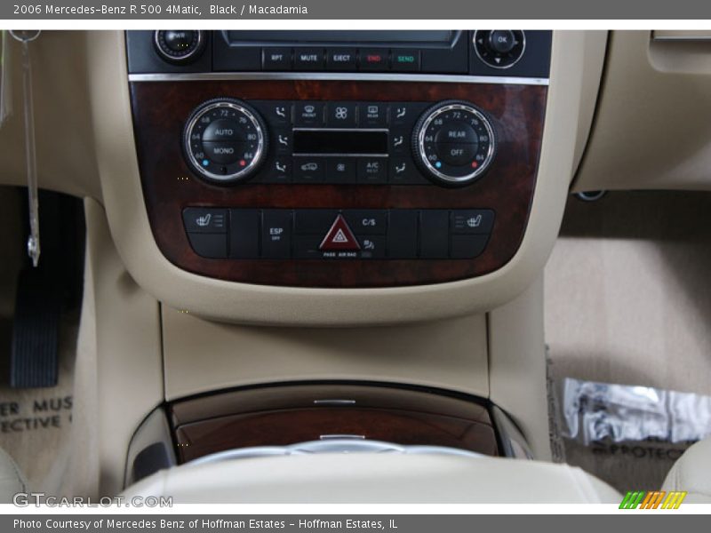 Black / Macadamia 2006 Mercedes-Benz R 500 4Matic