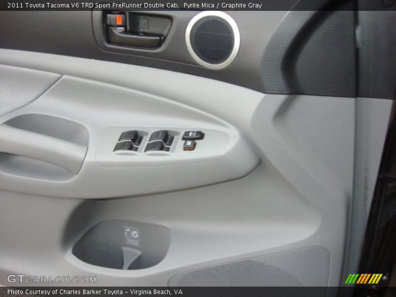 Pyrite Mica / Graphite Gray 2011 Toyota Tacoma V6 TRD Sport PreRunner Double Cab