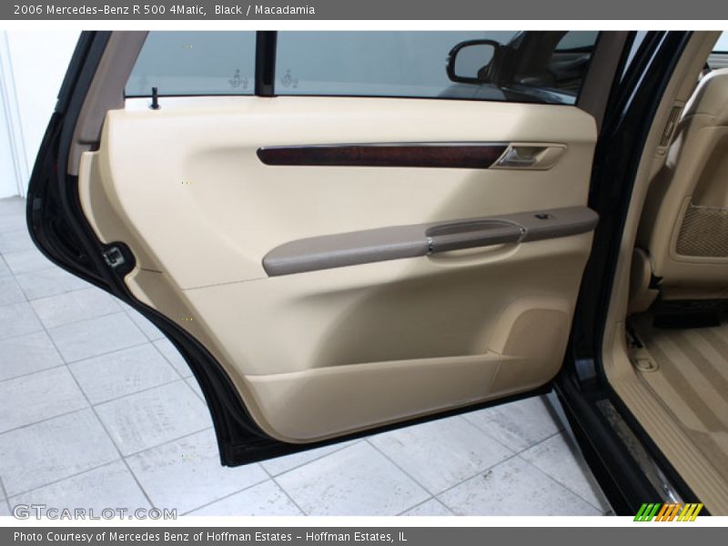 Black / Macadamia 2006 Mercedes-Benz R 500 4Matic