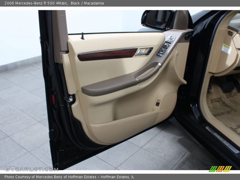 Black / Macadamia 2006 Mercedes-Benz R 500 4Matic