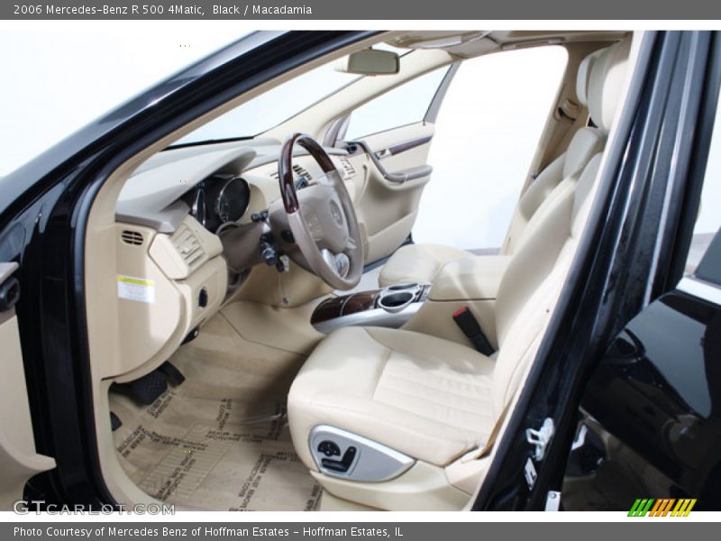 Black / Macadamia 2006 Mercedes-Benz R 500 4Matic