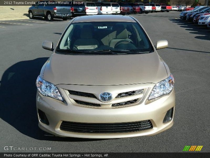 Sandy Beach Metallic / Bisque 2012 Toyota Corolla