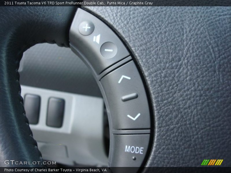 Pyrite Mica / Graphite Gray 2011 Toyota Tacoma V6 TRD Sport PreRunner Double Cab