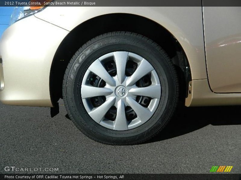 Sandy Beach Metallic / Bisque 2012 Toyota Corolla