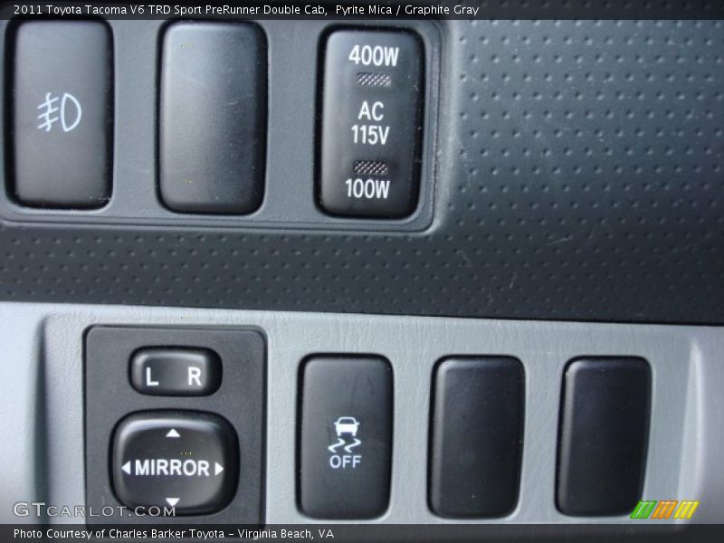 Pyrite Mica / Graphite Gray 2011 Toyota Tacoma V6 TRD Sport PreRunner Double Cab
