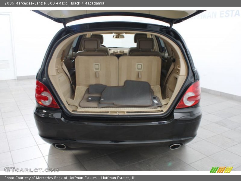 Black / Macadamia 2006 Mercedes-Benz R 500 4Matic