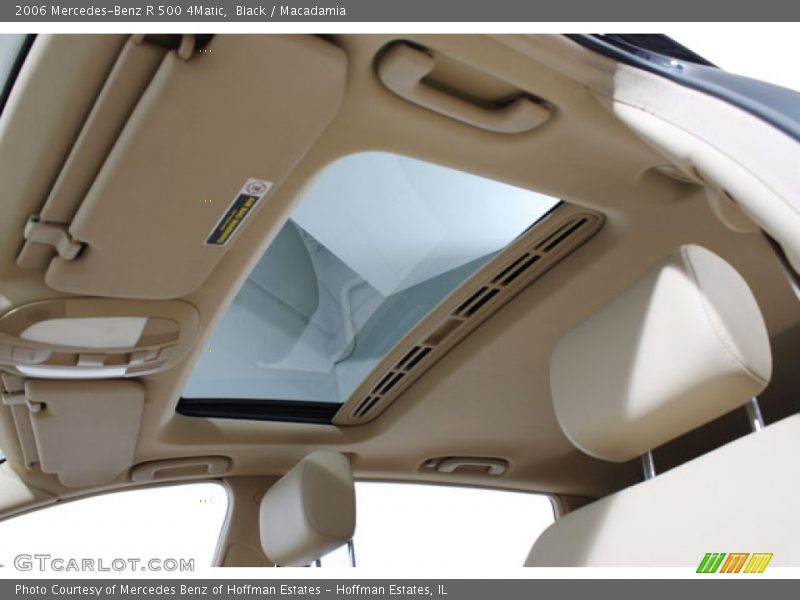 Black / Macadamia 2006 Mercedes-Benz R 500 4Matic