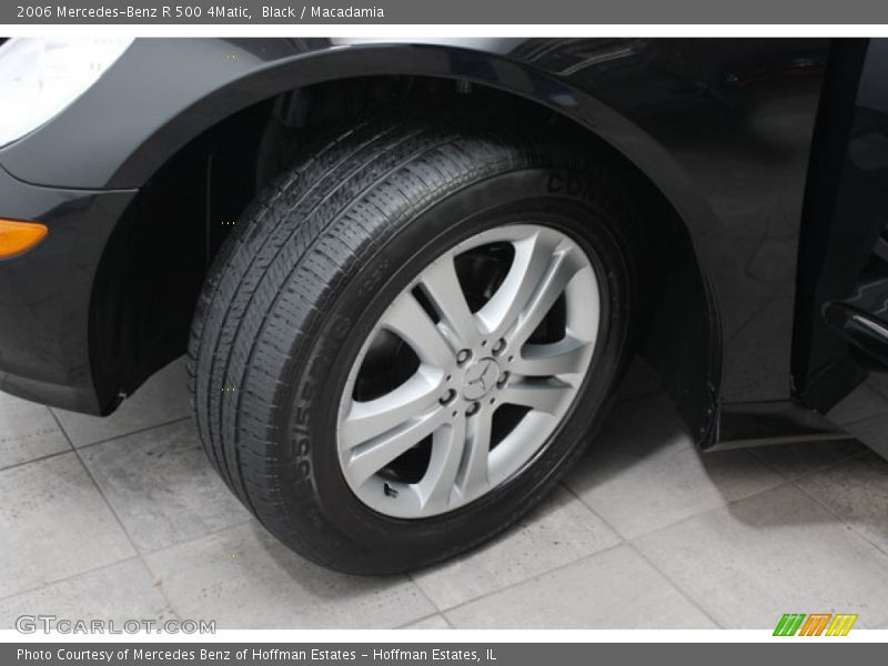 Black / Macadamia 2006 Mercedes-Benz R 500 4Matic