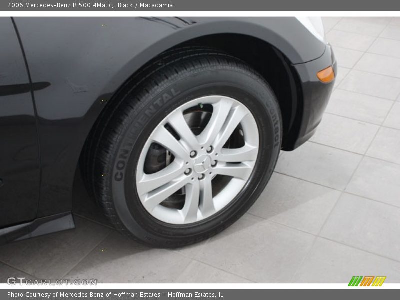 Black / Macadamia 2006 Mercedes-Benz R 500 4Matic