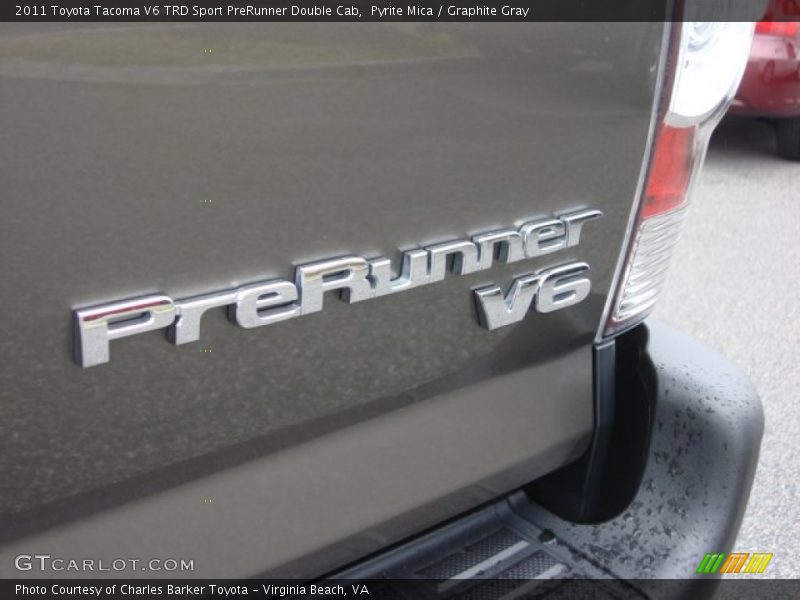 Pyrite Mica / Graphite Gray 2011 Toyota Tacoma V6 TRD Sport PreRunner Double Cab