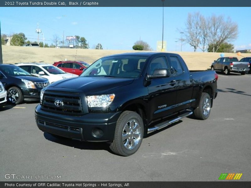 Black / Graphite 2012 Toyota Tundra Double Cab