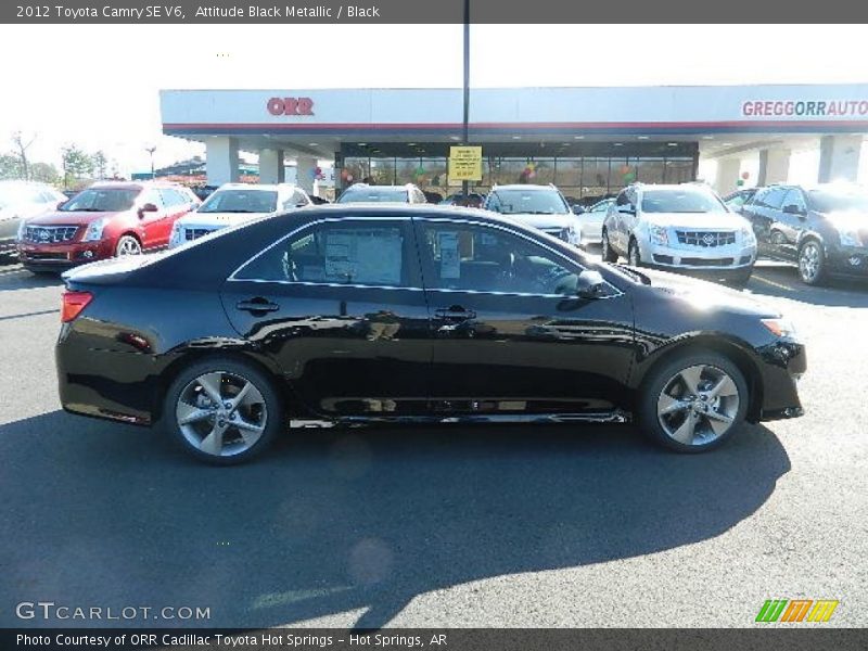 Attitude Black Metallic / Black 2012 Toyota Camry SE V6