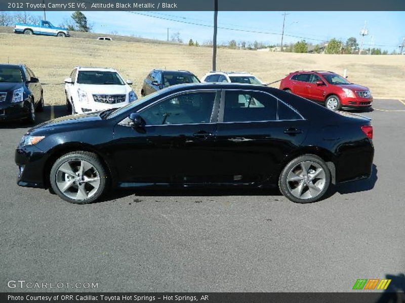 Attitude Black Metallic / Black 2012 Toyota Camry SE V6