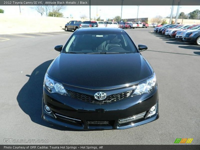 Attitude Black Metallic / Black 2012 Toyota Camry SE V6