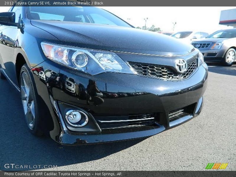 Attitude Black Metallic / Black 2012 Toyota Camry SE V6
