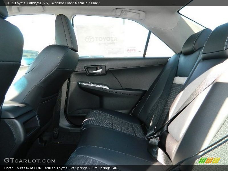 Attitude Black Metallic / Black 2012 Toyota Camry SE V6