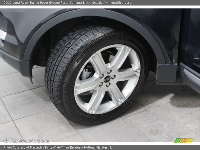 Sumatra Black Metallic / Almond/Espresso 2012 Land Rover Range Rover Evoque Pure