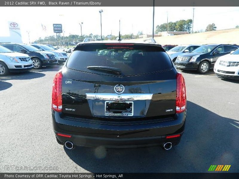 Black Raven / Titanium/Ebony 2012 Cadillac SRX FWD