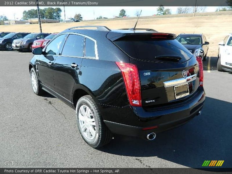 Black Raven / Titanium/Ebony 2012 Cadillac SRX FWD