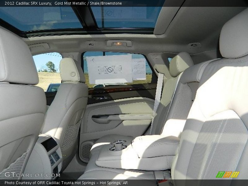 Gold Mist Metallic / Shale/Brownstone 2012 Cadillac SRX Luxury