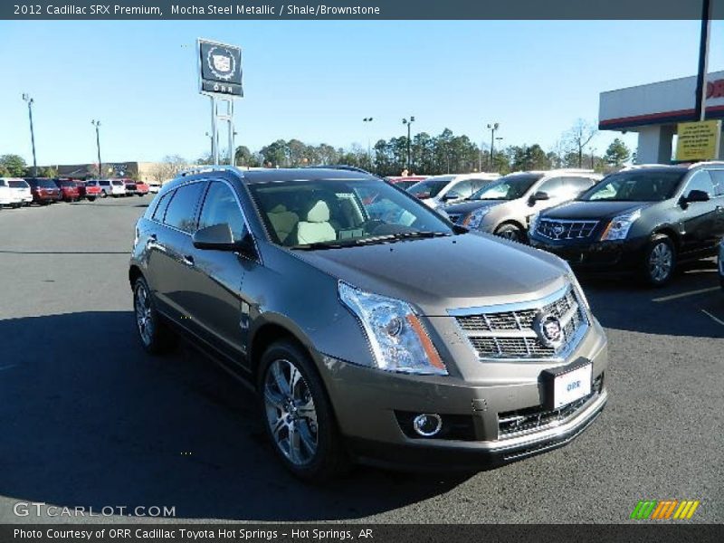 Mocha Steel Metallic / Shale/Brownstone 2012 Cadillac SRX Premium