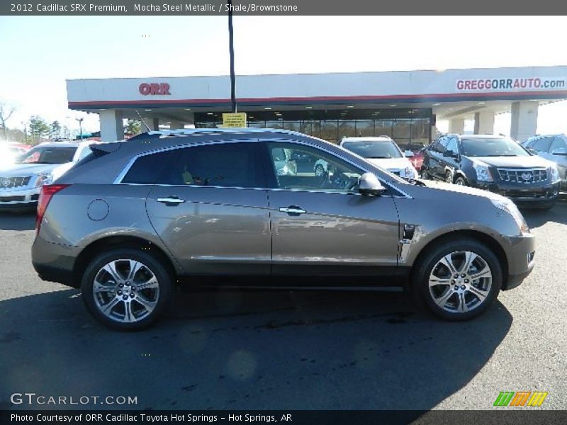 Mocha Steel Metallic / Shale/Brownstone 2012 Cadillac SRX Premium