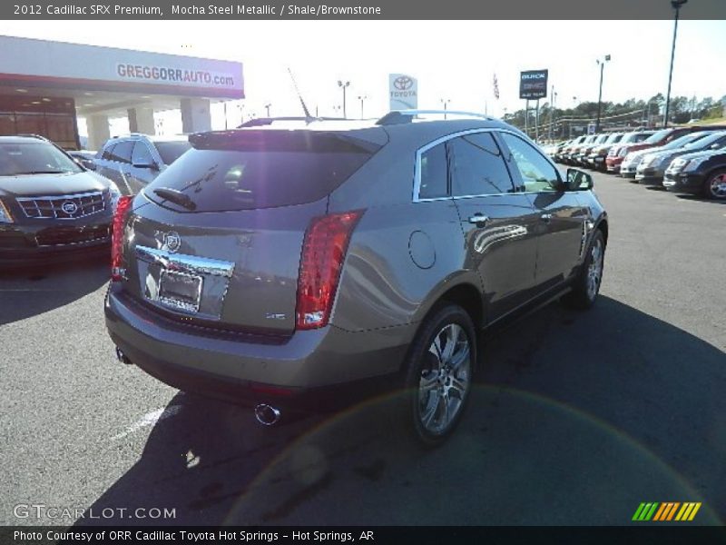 Mocha Steel Metallic / Shale/Brownstone 2012 Cadillac SRX Premium