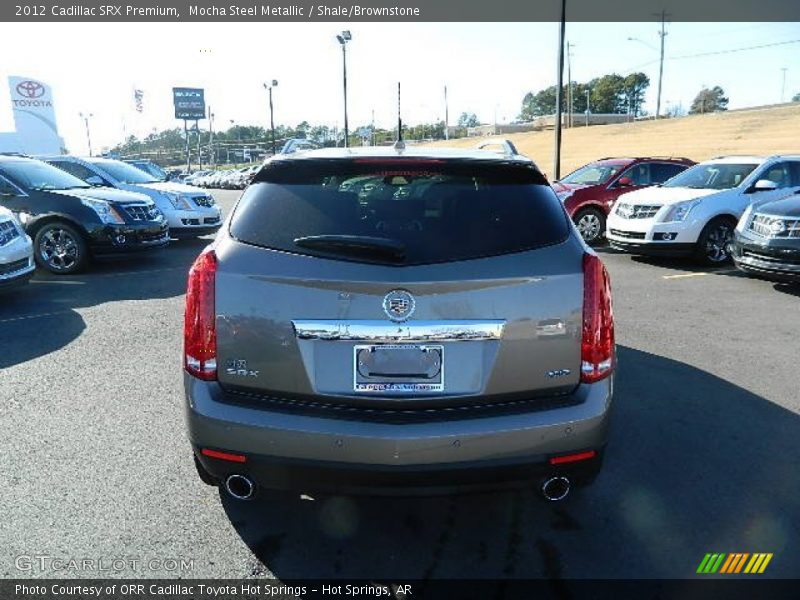 Mocha Steel Metallic / Shale/Brownstone 2012 Cadillac SRX Premium