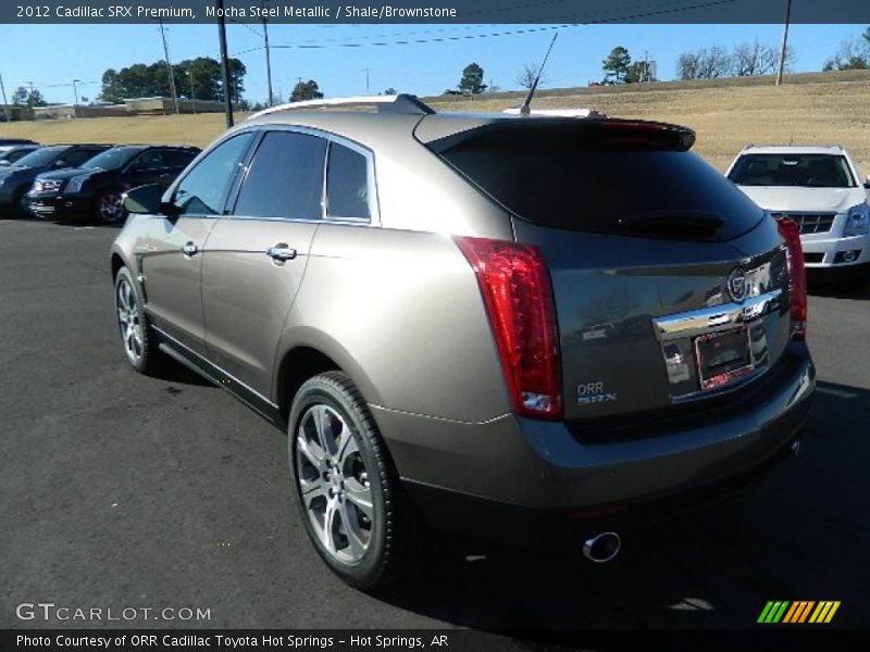 Mocha Steel Metallic / Shale/Brownstone 2012 Cadillac SRX Premium