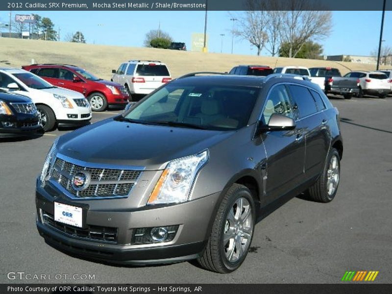 Mocha Steel Metallic / Shale/Brownstone 2012 Cadillac SRX Premium