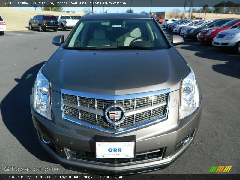 Mocha Steel Metallic / Shale/Brownstone 2012 Cadillac SRX Premium