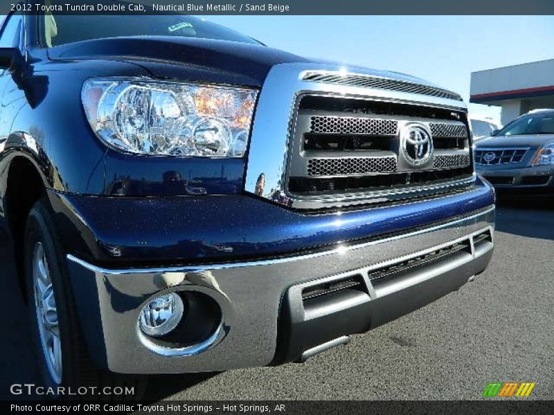 Nautical Blue Metallic / Sand Beige 2012 Toyota Tundra Double Cab