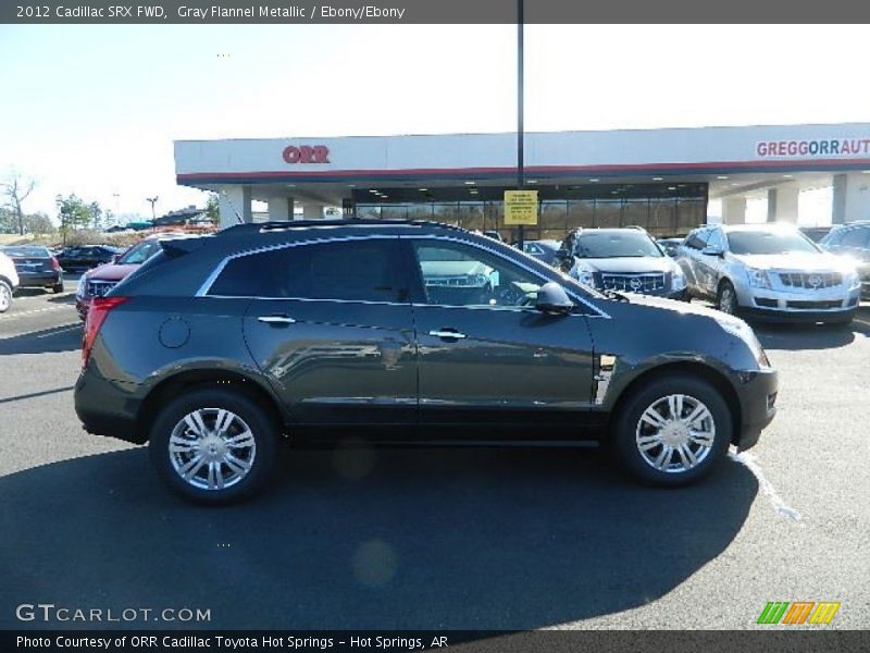 Gray Flannel Metallic / Ebony/Ebony 2012 Cadillac SRX FWD