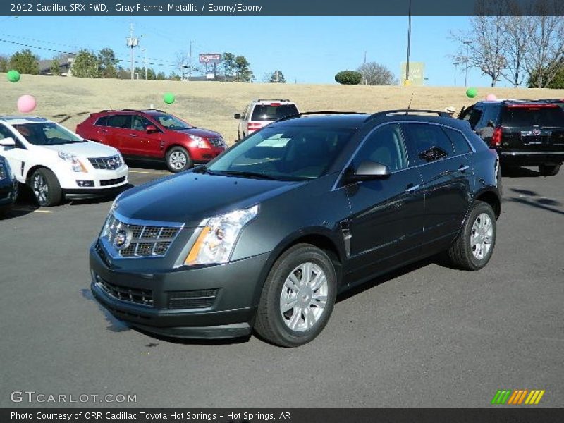 Gray Flannel Metallic / Ebony/Ebony 2012 Cadillac SRX FWD