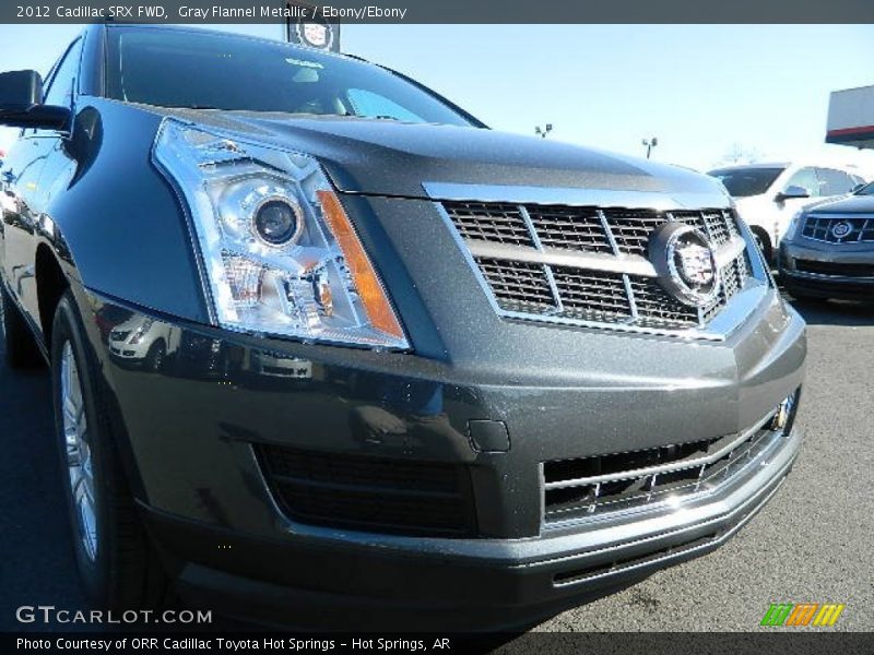 Gray Flannel Metallic / Ebony/Ebony 2012 Cadillac SRX FWD