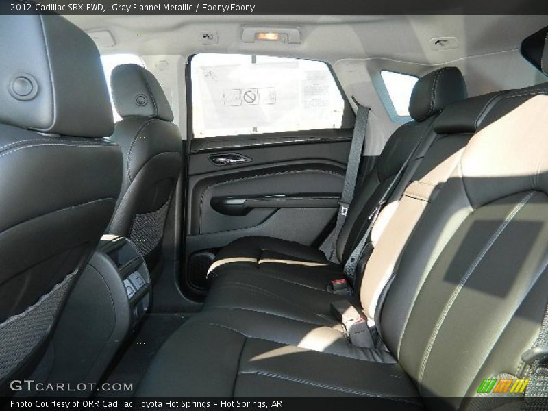 Gray Flannel Metallic / Ebony/Ebony 2012 Cadillac SRX FWD