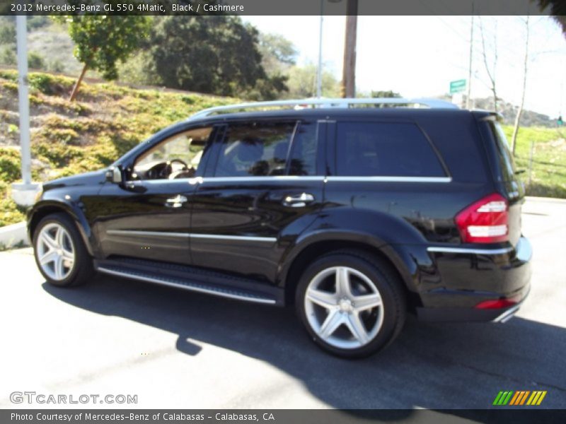 Black / Cashmere 2012 Mercedes-Benz GL 550 4Matic