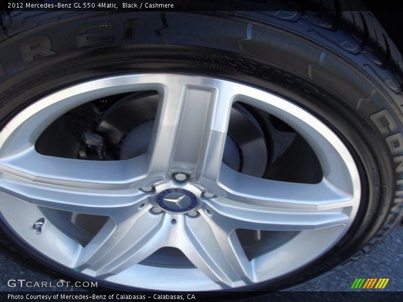 Black / Cashmere 2012 Mercedes-Benz GL 550 4Matic