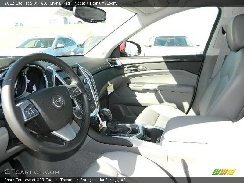 Crystal Red Tintcoat / Titanium/Ebony 2012 Cadillac SRX FWD