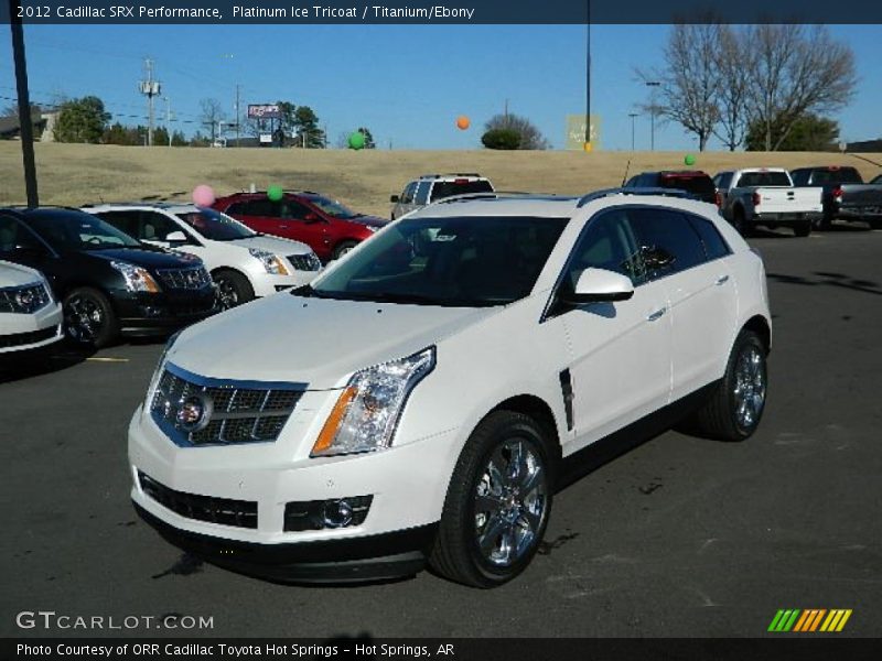 Front 3/4 View of 2012 SRX Performance