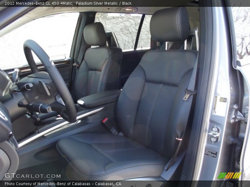 Paladium Silver Metallic / Black 2012 Mercedes-Benz GL 450 4Matic
