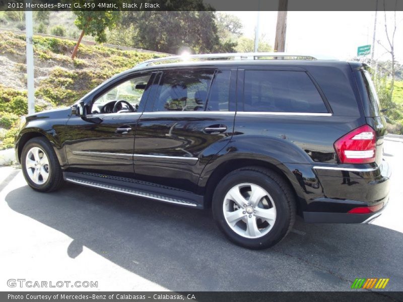 Black / Black 2012 Mercedes-Benz GL 450 4Matic