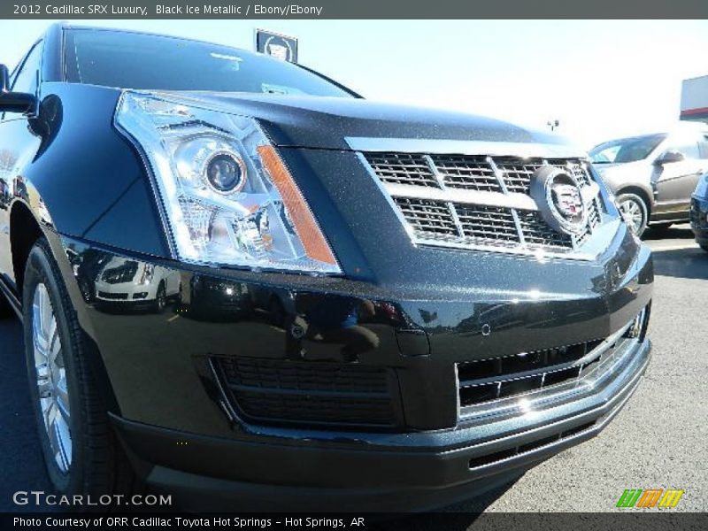 Black Ice Metallic / Ebony/Ebony 2012 Cadillac SRX Luxury
