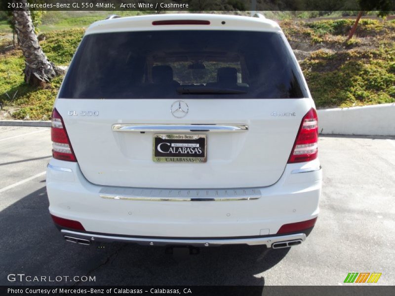 Arctic White / Cashmere 2012 Mercedes-Benz GL 550 4Matic