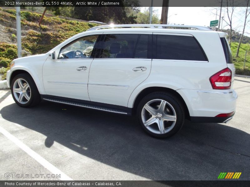 Arctic White / Cashmere 2012 Mercedes-Benz GL 550 4Matic