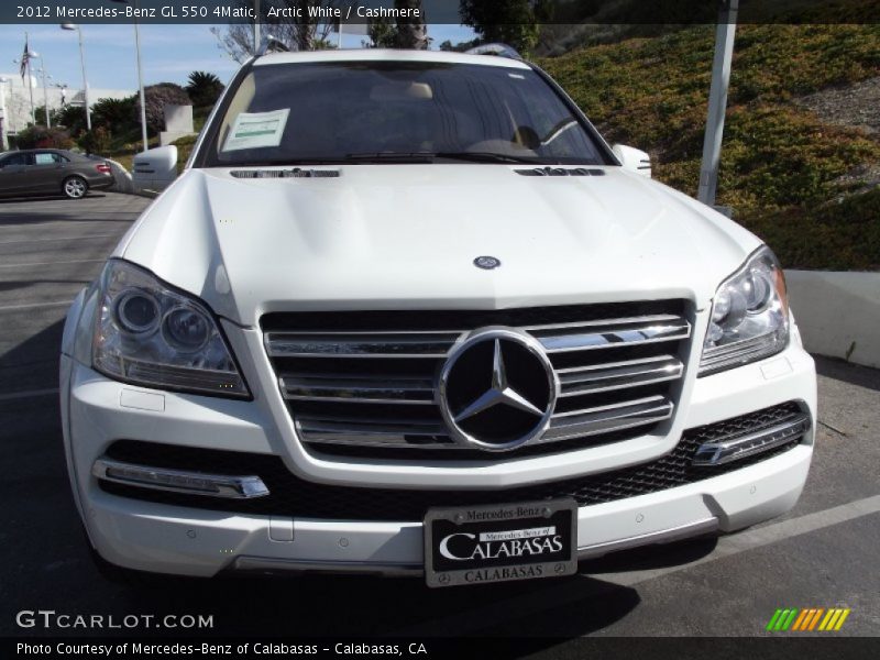 Arctic White / Cashmere 2012 Mercedes-Benz GL 550 4Matic