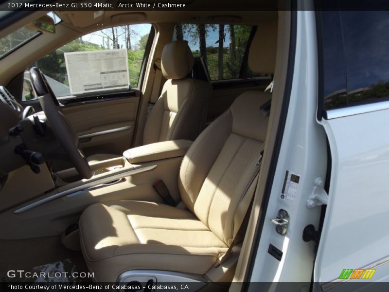 Arctic White / Cashmere 2012 Mercedes-Benz GL 550 4Matic